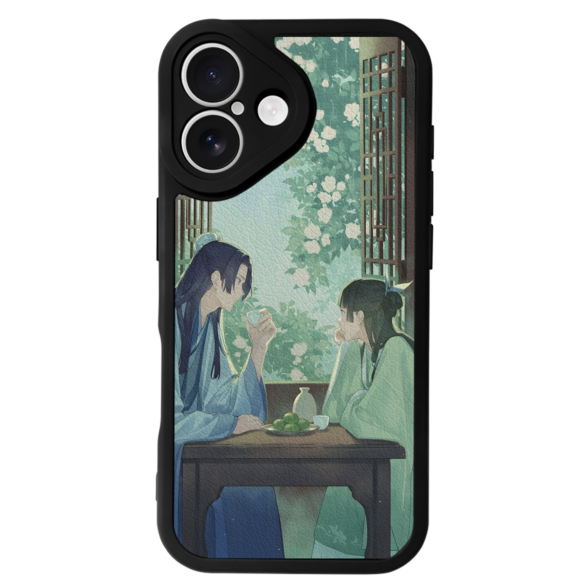 （画像用） 薬屋のひとりごと The Apothecary Diaries 【iPhone 16シリーズ対応】シリコンスマホケース（レザー調） 材質：シリコン